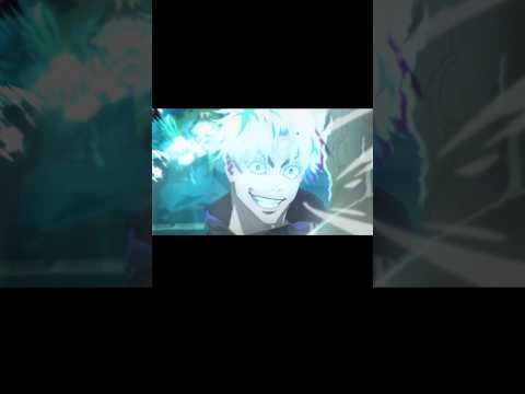 Satoru Gojo derrotando a Hanami