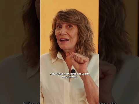 Qual foi a inspiração de Renata Sorrah para dublar Cara de Um, Focinho de Outro?