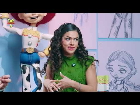 Lilypad e Amigo Rolinho de Toy Story 5, conversam com o Disney Talks!