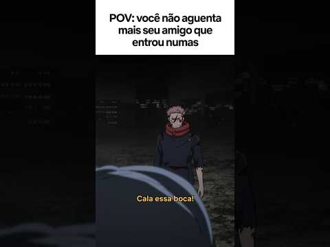 ITADORI DE SACO CHEIO DE PAPO FURADO