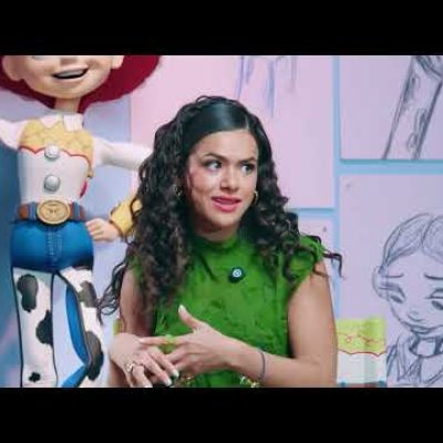 Lilypad e Amigo Rolinho de Toy Story 5, conversam com o Disney Talks!