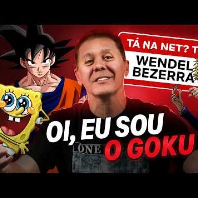 CROSSOVER? GOKU, EDWARD CULLEN E BOB ESPONJA | Wendel Bezerra no Tá na Net? Tô!