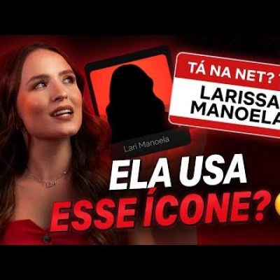 A Larissa Manoela revelou o perfil dela na Netflix
