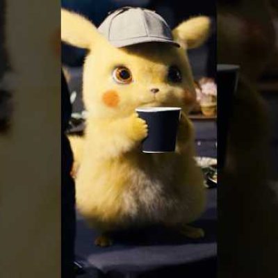 O Pikachu gosta de carinho!
