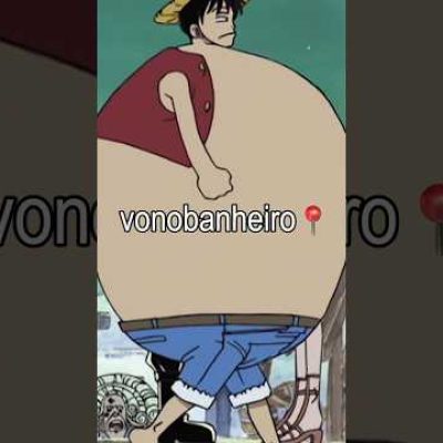 Parem a briga… o Luffy vai no banheiro 🚽